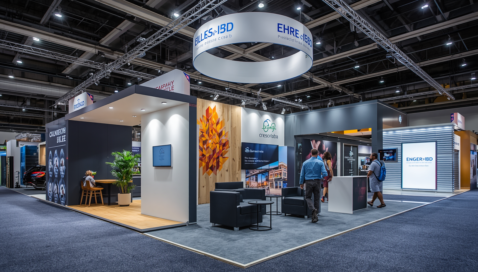 Exhibition display stands
